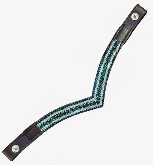 Frontalino Verde Emerald Charm