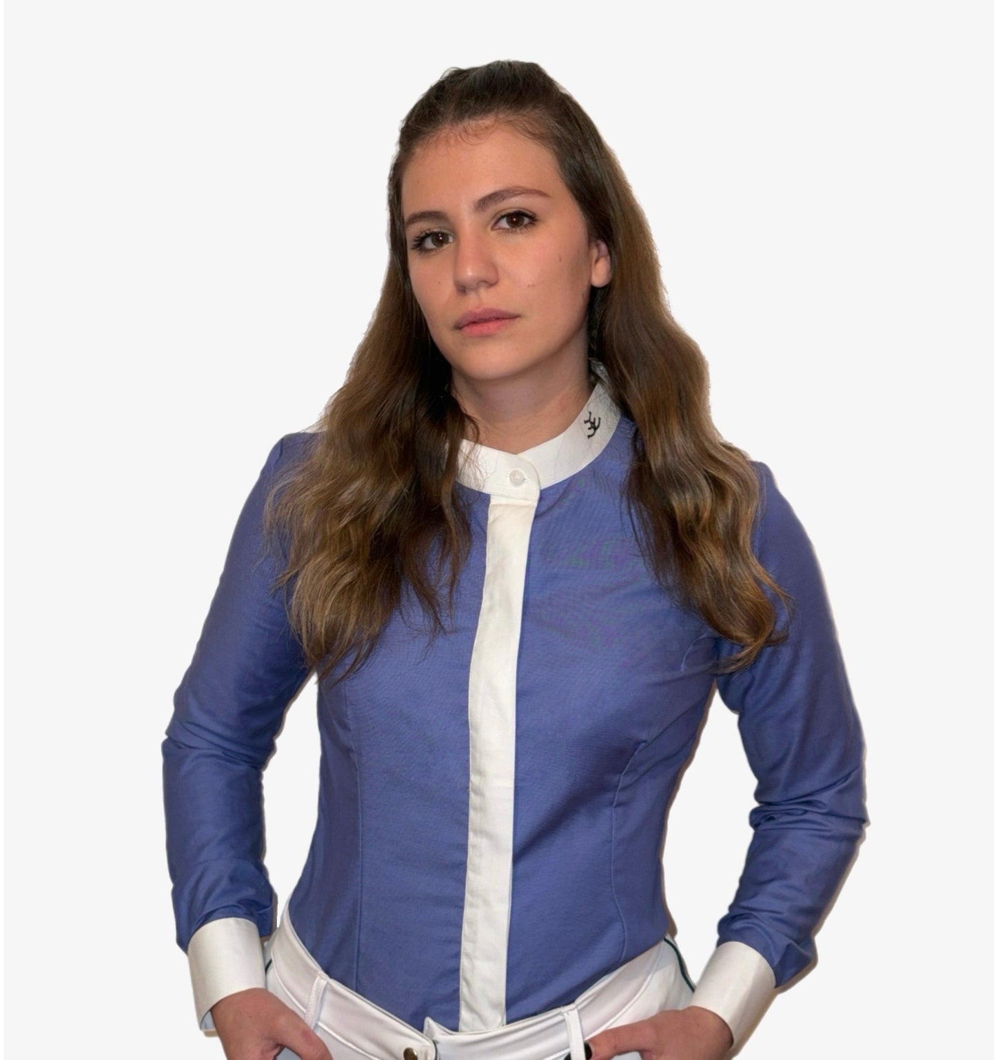 Camicia da concorso Blu Deep Nightfall