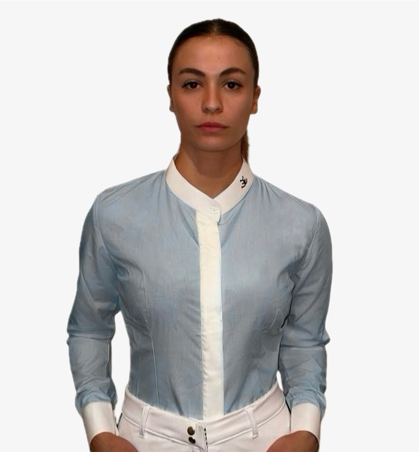 Camicia da concorso Azzurro Skyline