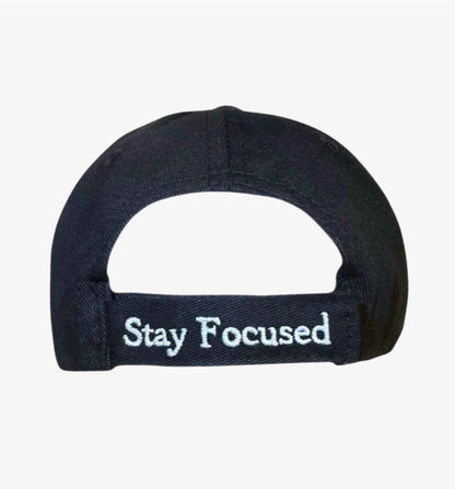 Cappello Nero Stay Focused